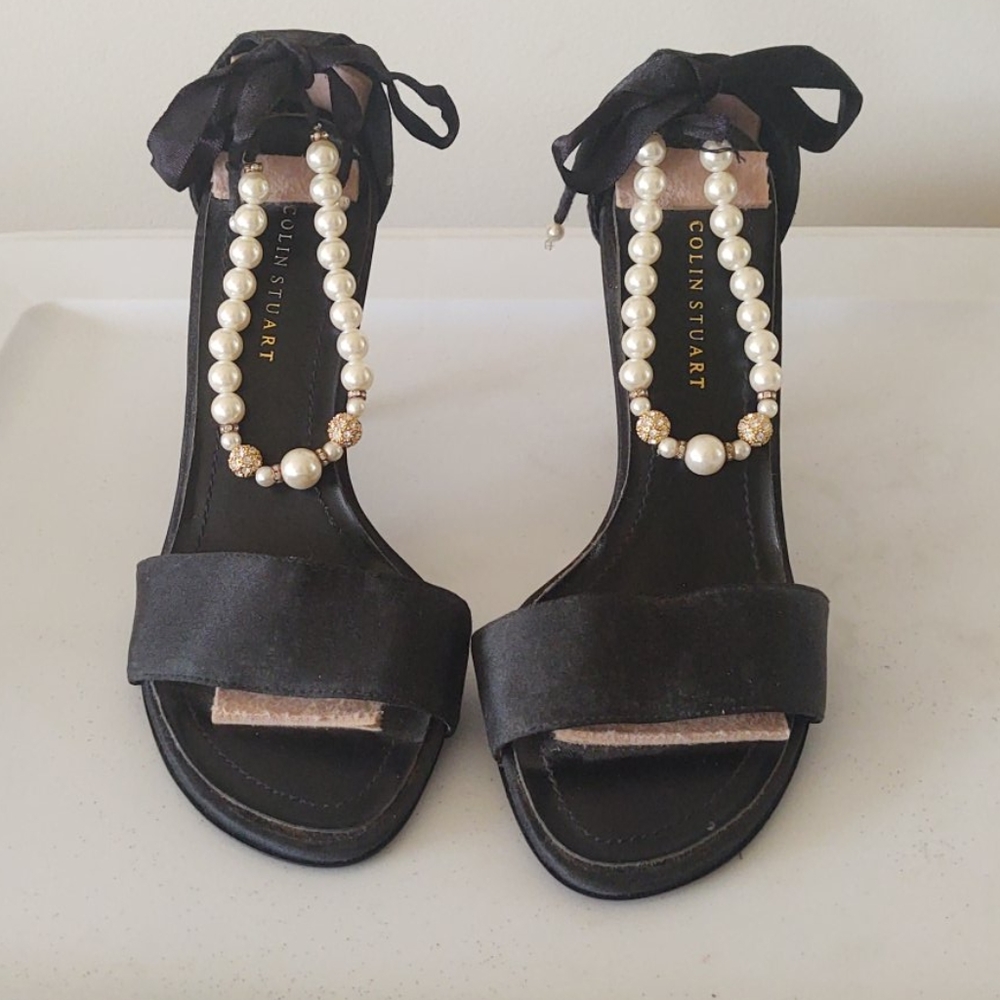 Colin Stuart Open Toe High Heel - image 1